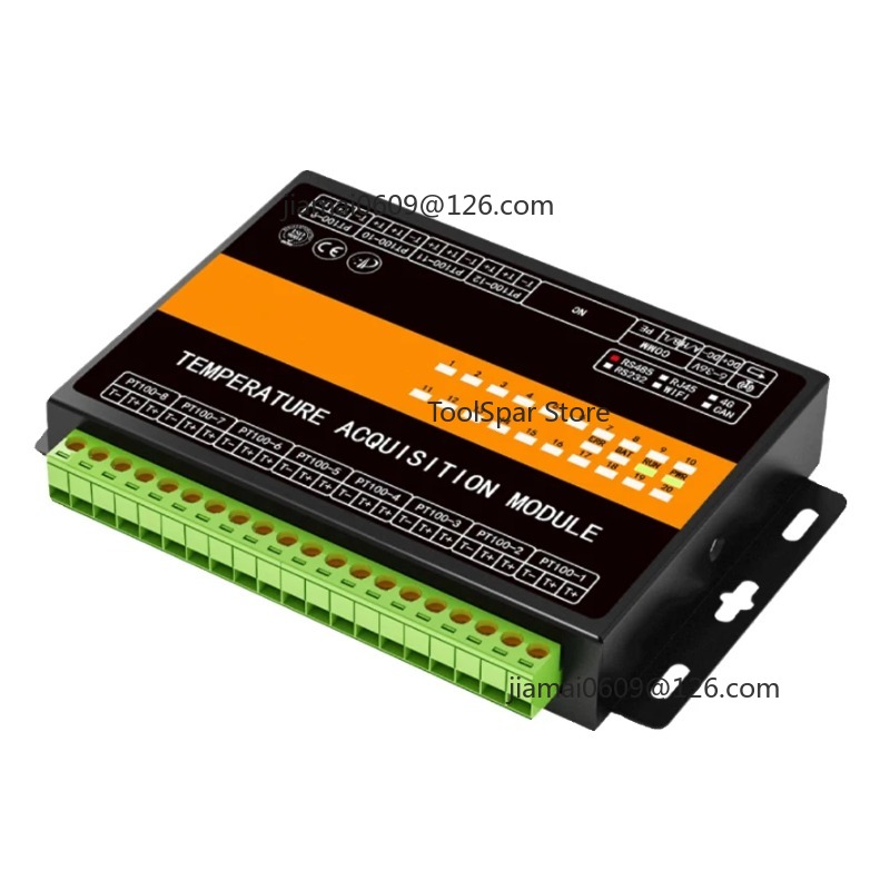 Thermocouple Module K Type - 20‑Channel Temperature Acquisition Module RS485 Transmitter