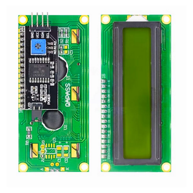 LCD1602A Blue/Green Screen IIC - огляд і ціна Lcd 1602