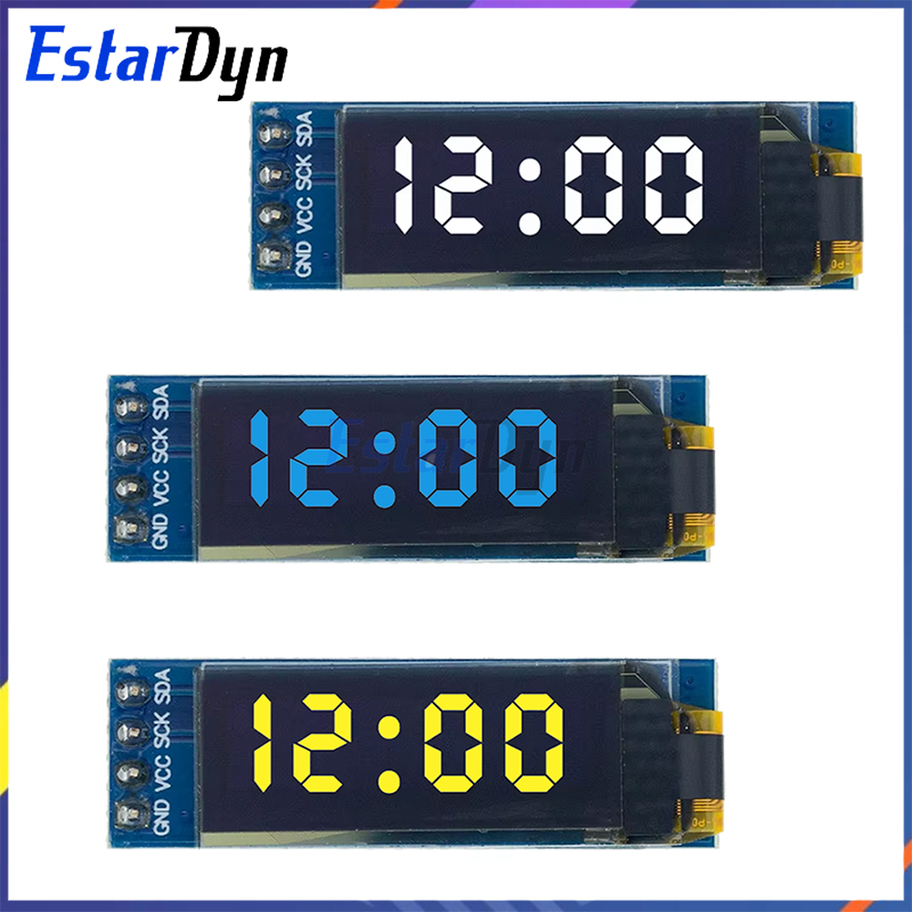 0.91 Inch OLED Display Module  - огляд і ціна Ssd1306