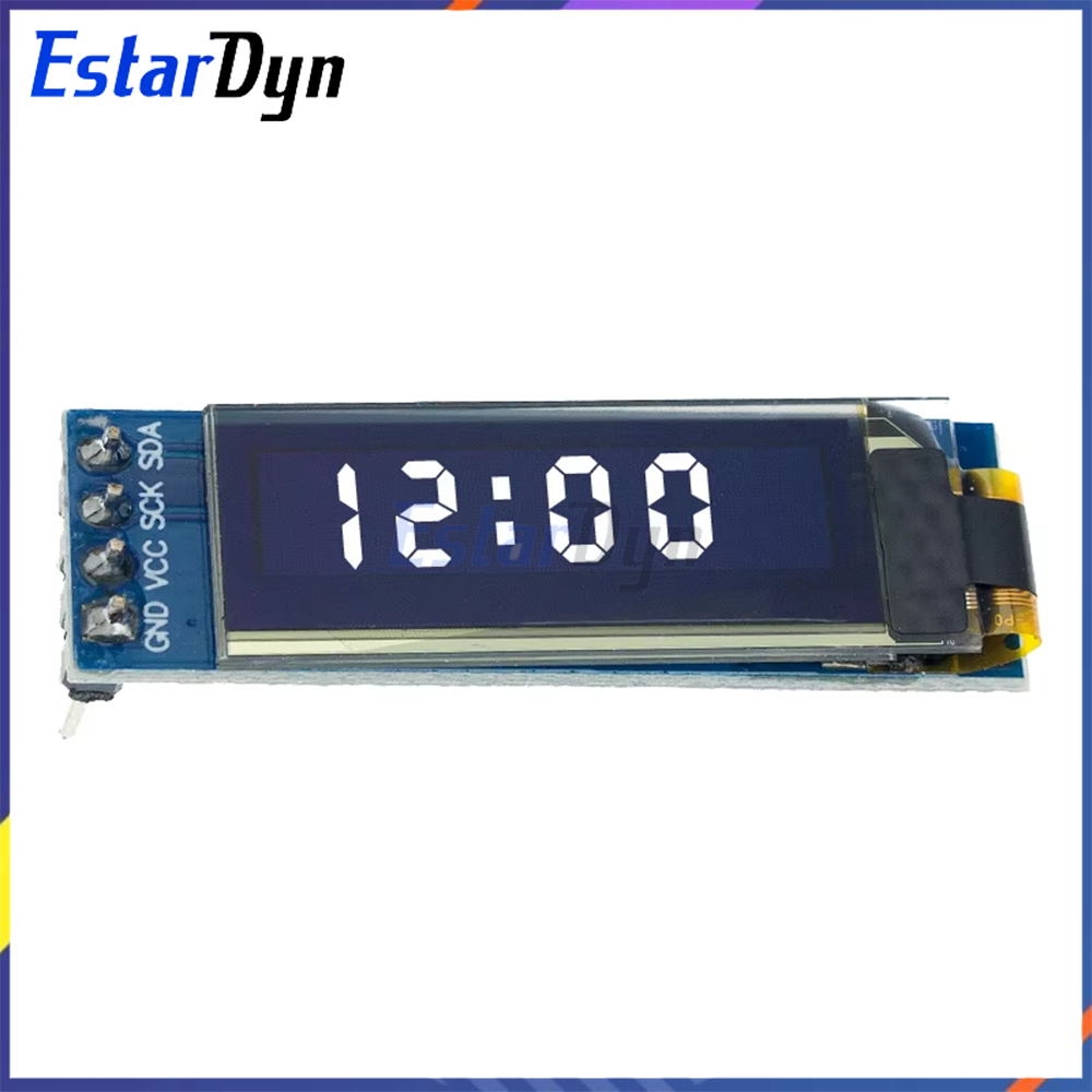 0.91 Inch OLED Display Module  - огляд і ціна Ssd1306