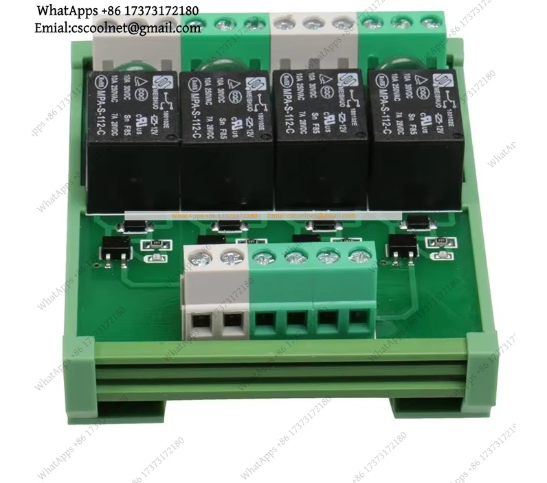 JS03 4 Channel Relay Module 1  - огляд і ціна Relay Module 4 Channel