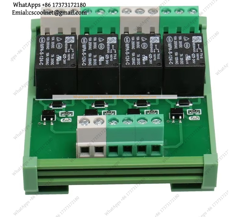 JS03 4 Channel Relay Module 1  - огляд і ціна Relay Module 4 Channel