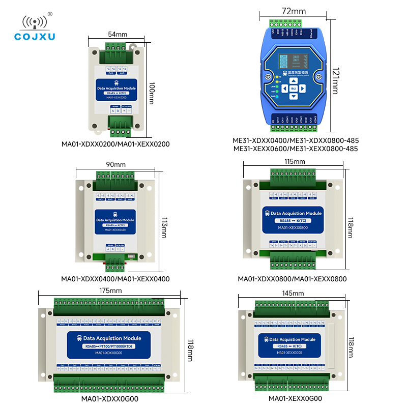 RS485 Temperature Acquisition  - огляд і ціна Thermocouple Module K Type