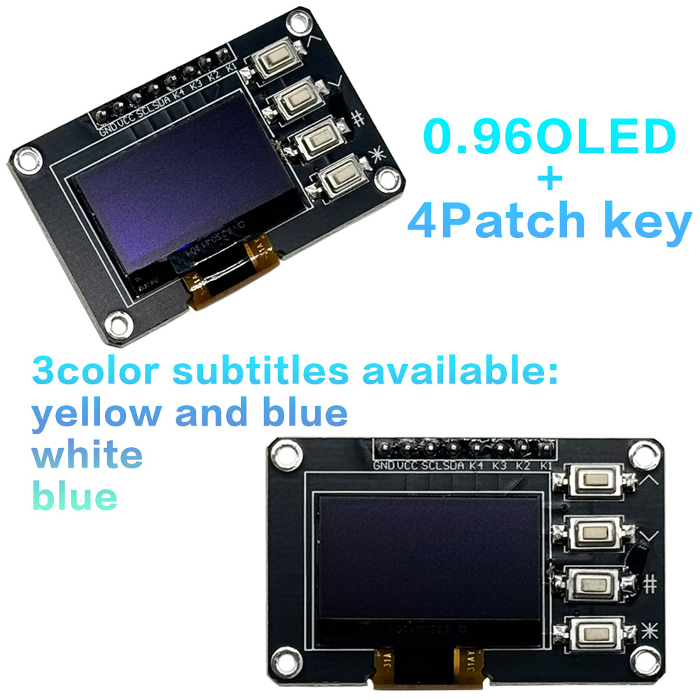 TFT OLED Module EC11 with Rota - огляд і ціна Ssd1306