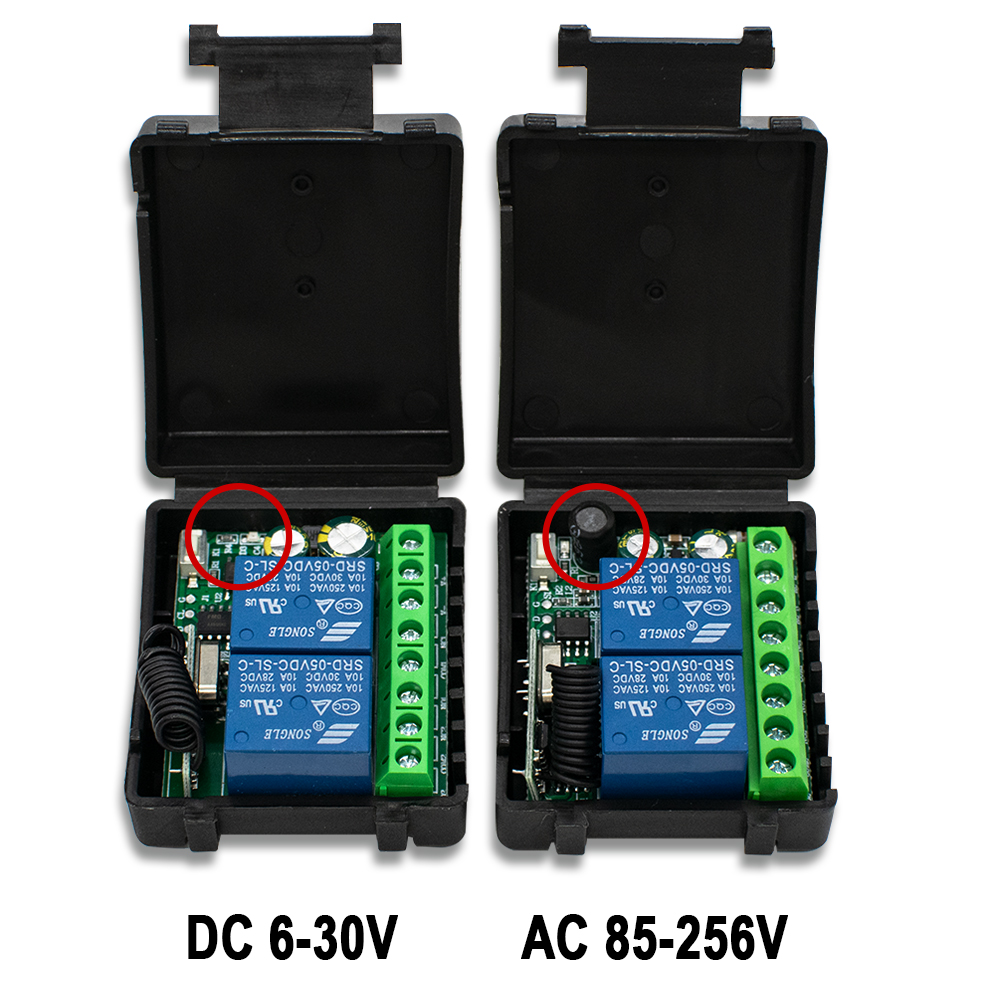 1~10pcs 2 Channel 433MHz RF Re - огляд і ціна Relay Module 1 Channel