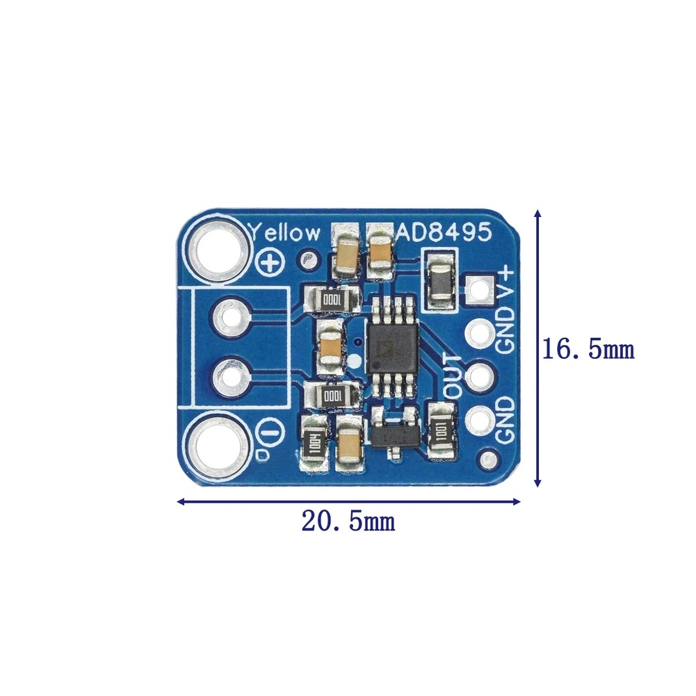 AD8495 K-Type Thermocouple Sig - огляд і ціна Thermocouple Module K Type