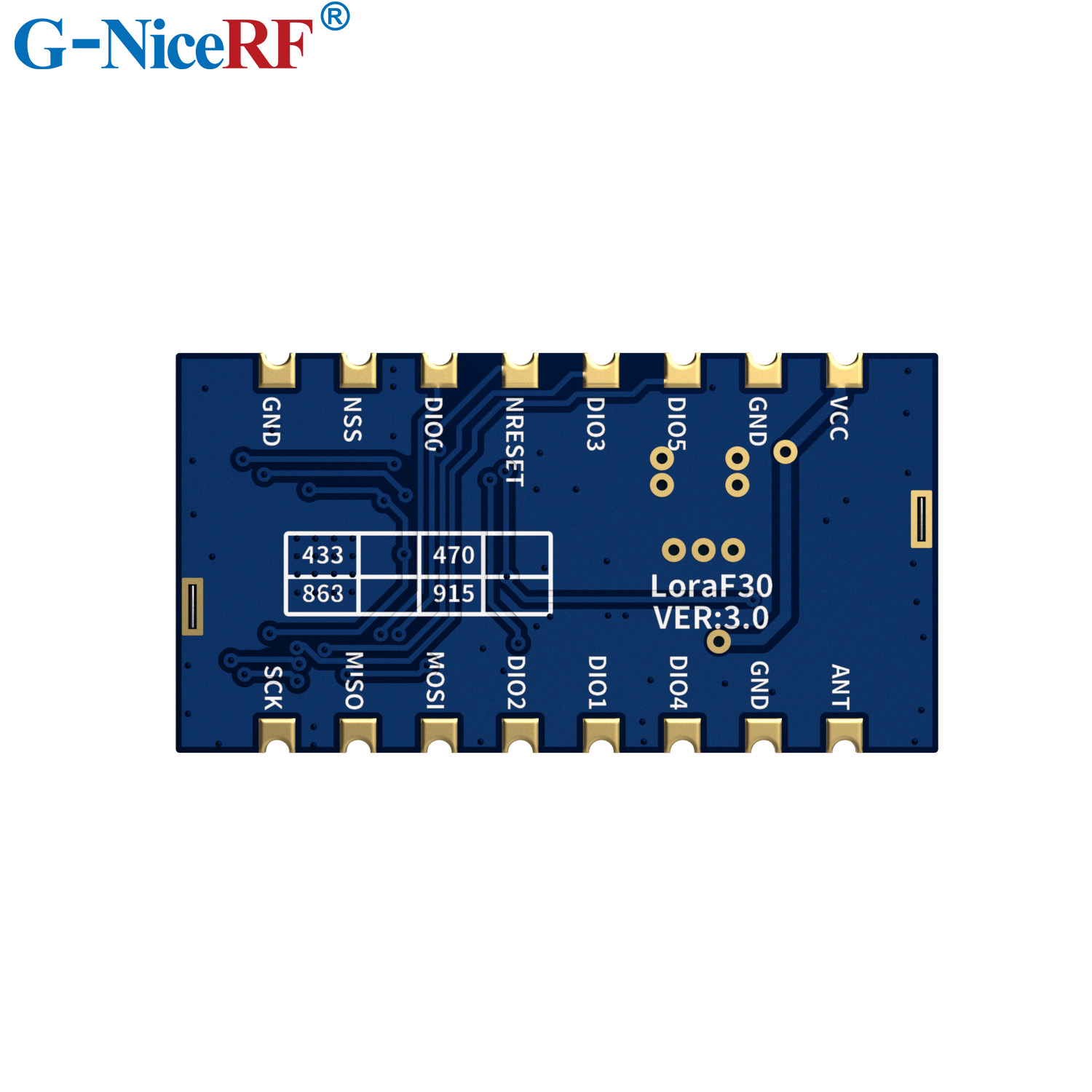 G-NiceRF | 2PCS LoRa1278F30 1W - огляд і ціна Lora Sx1278