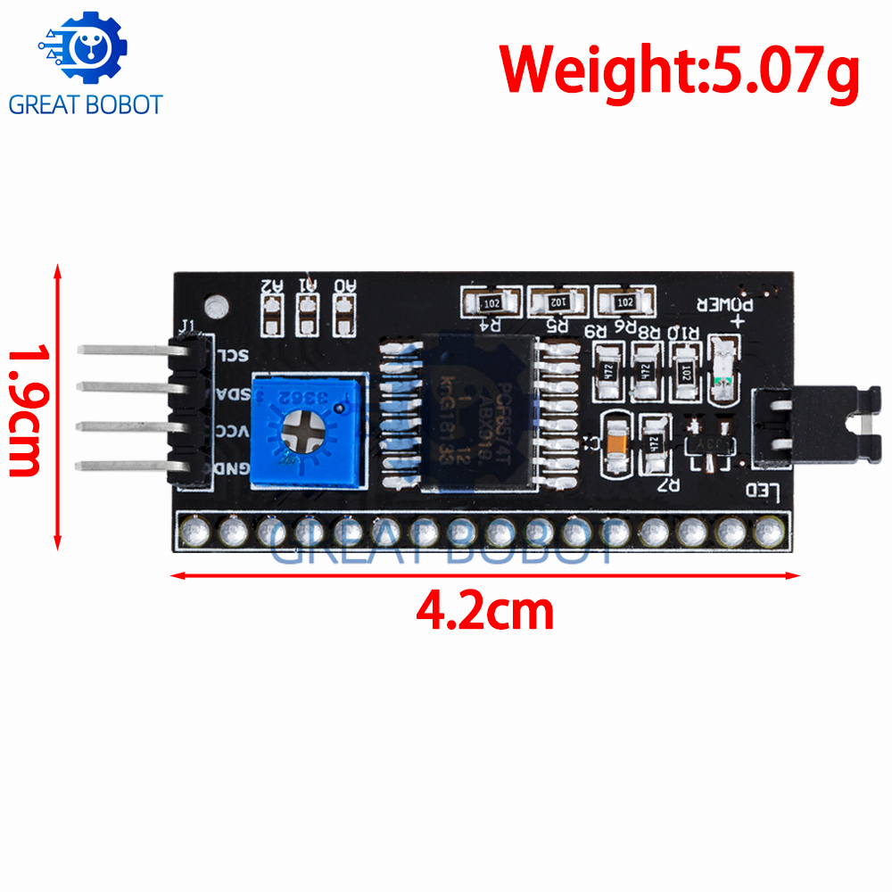 PCF8574 IO Expansion Board -I/ - огляд і ціна Lcd 1602