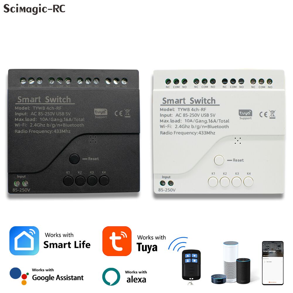 4CH Tuya Smart Wifi Switch Mod - огляд і ціна Ir Remote Module