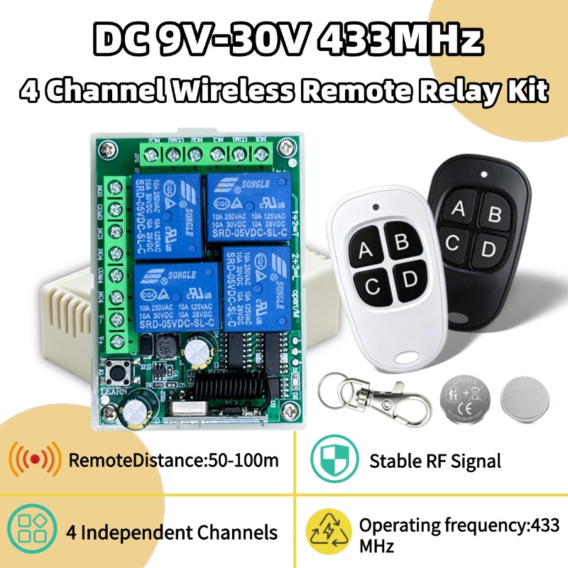 433MHz Universal Wireless Remo - огляд і ціна Joystick Module