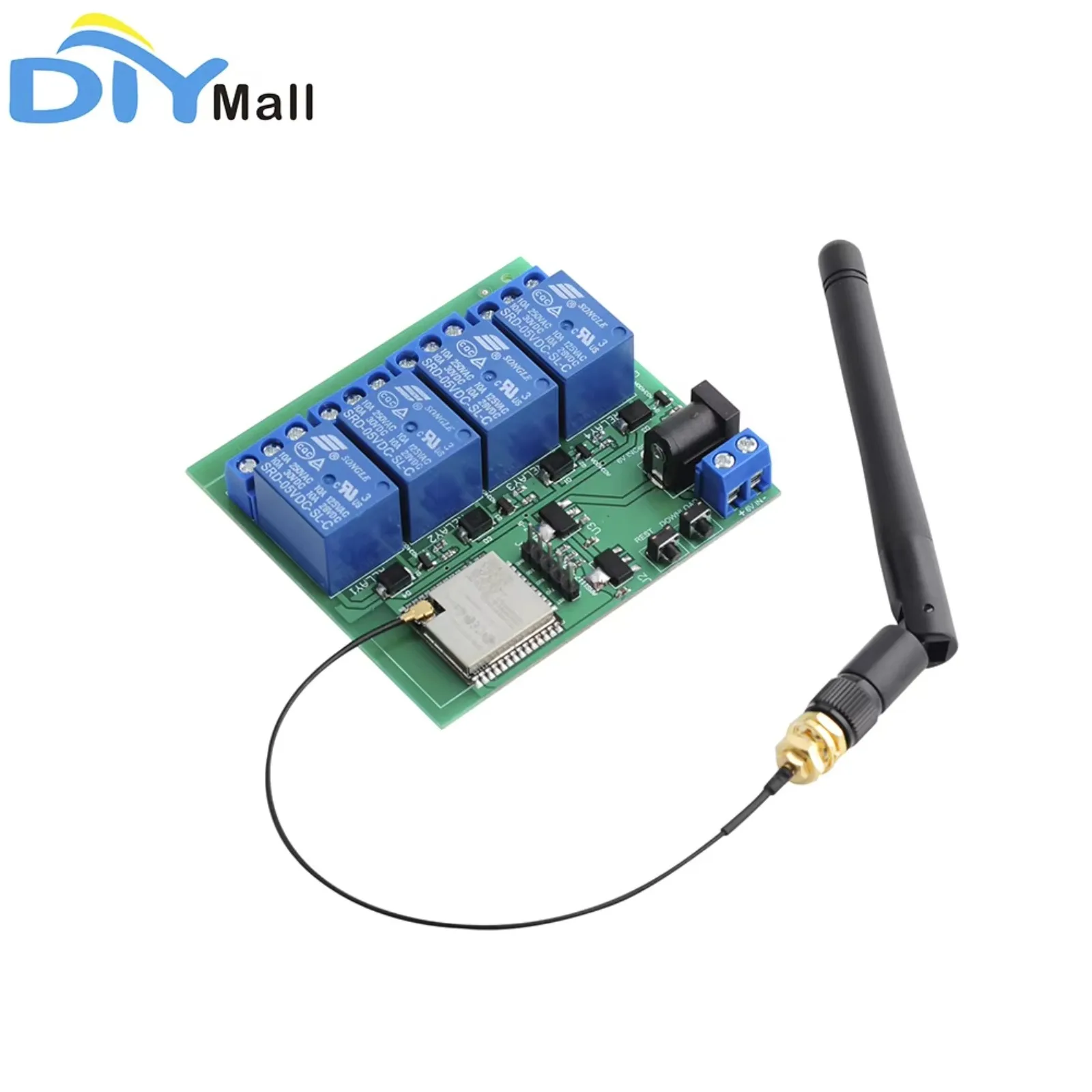 ESP32 4 Channel Wireless Relay - огляд і ціна Relay Module 4 Channel