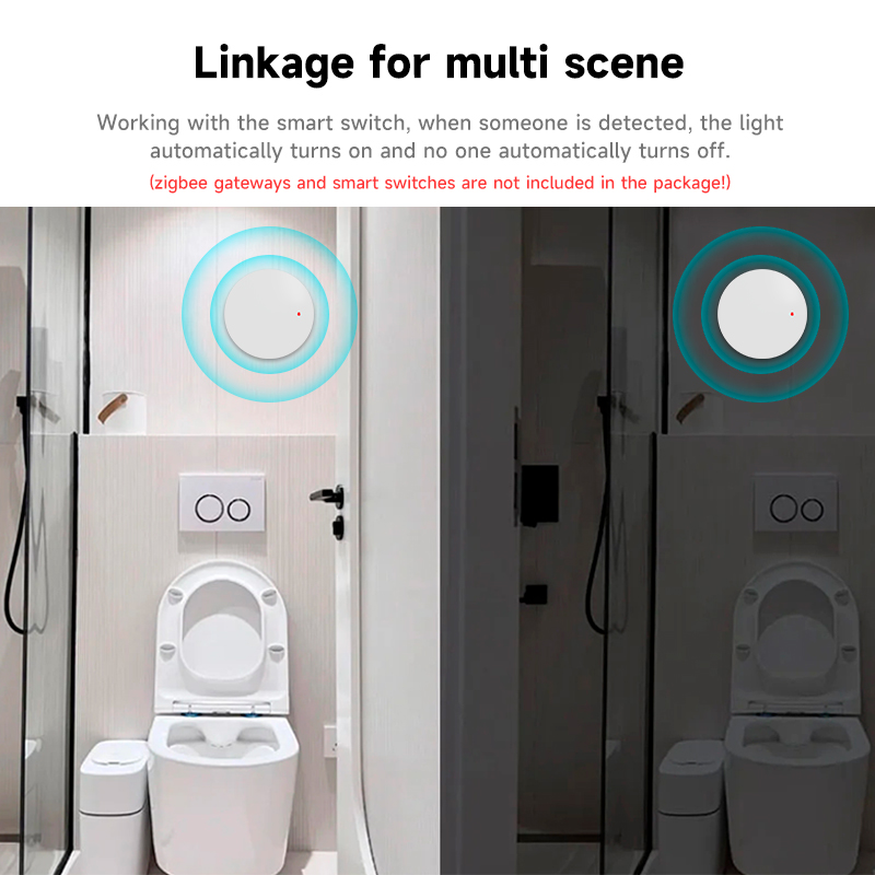 Tuya Zigbee 3.0 24GHz MmWave H - огляд і ціна Pir Motion Sensor
