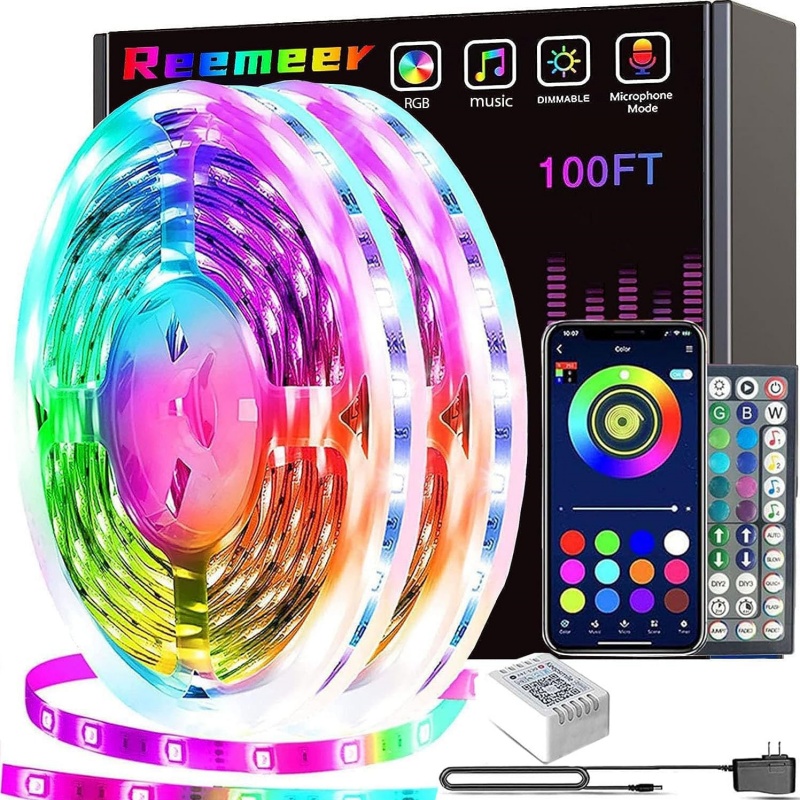 Smart LED Strip Lights 1m-20m  - огляд і ціна Ws2812B Strip 5V