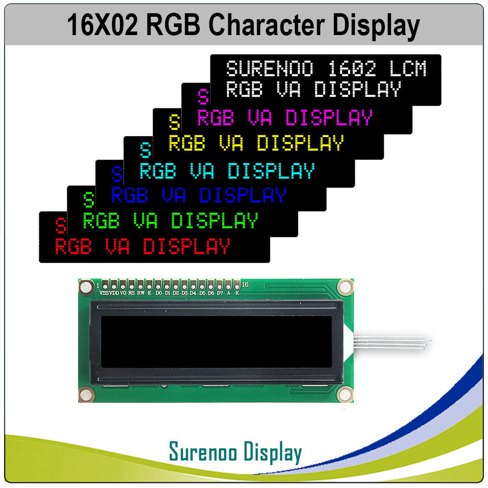 162 16X2 1602 5.0V Character L - огляд і ціна Lcd 1602