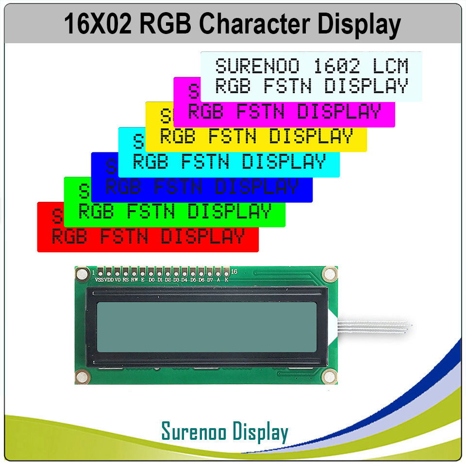162 16X2 1602 5.0V Character L - огляд і ціна Lcd 1602