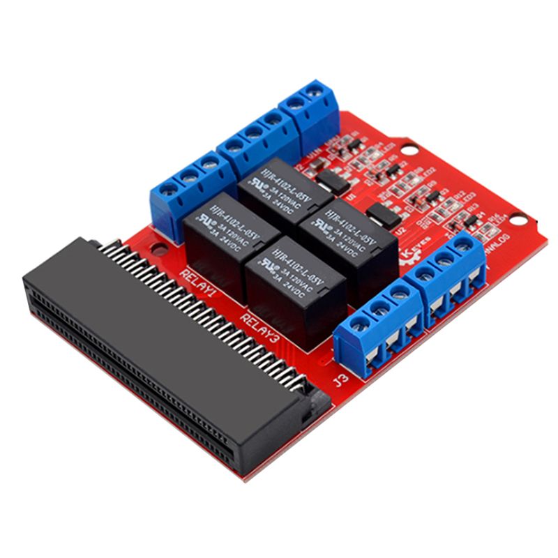 A64I Microbit 4 Channel Relay  - огляд і ціна Relay Module 4 Channel