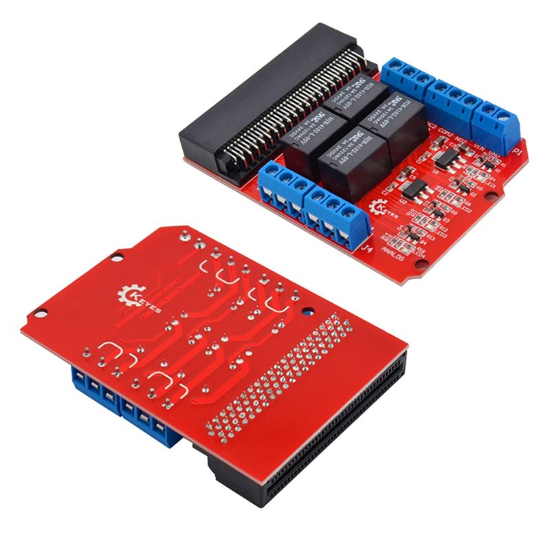 A64I Microbit 4 Channel Relay  - огляд і ціна Relay Module 4 Channel