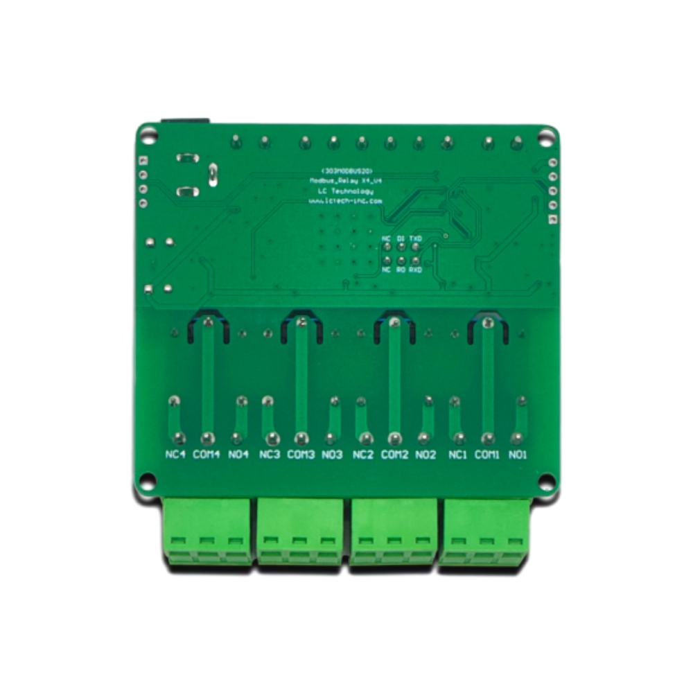1PC DC7-24V Modbus RTU 1/2/4 C - огляд і ціна Relay Module 4 Channel