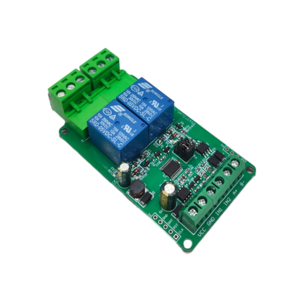 1PC DC7-24V Modbus RTU 1/2/4 C - огляд і ціна Relay Module 4 Channel