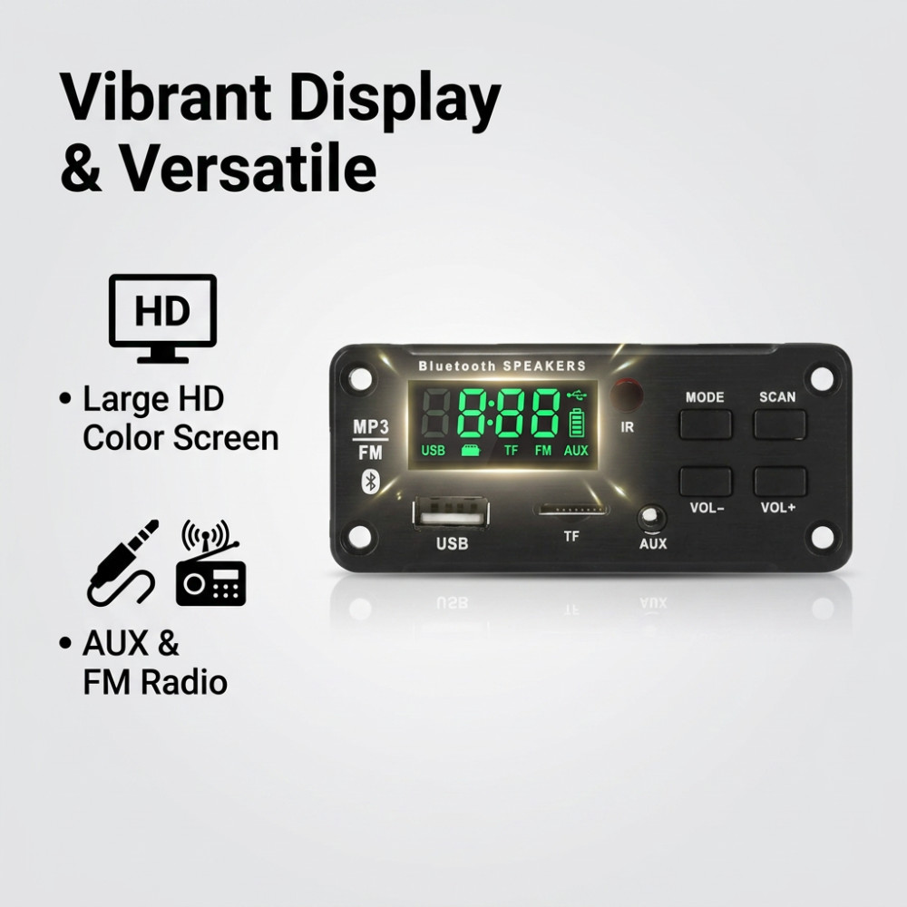 50W Amplifier Bluetooth MP3 WM - огляд і ціна Joystick Module
