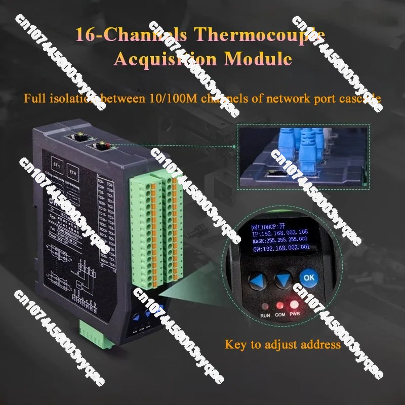 For Intelligent Data Acquisiti - огляд і ціна Thermocouple Module K Type